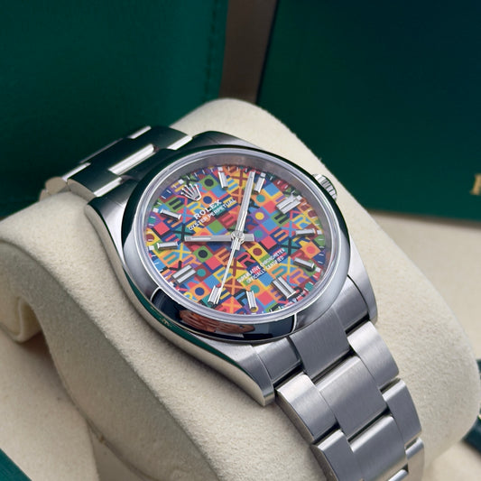Rolex Oyster Perpetual 36 Jubilee Dial 126000 - Full Set (2026)