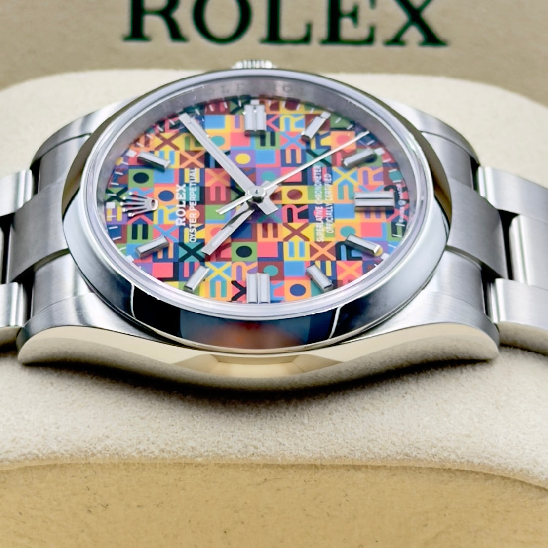 Rolex Oyster Perpetual 36 Jubilee Dial 126000 - Full Set (2026)