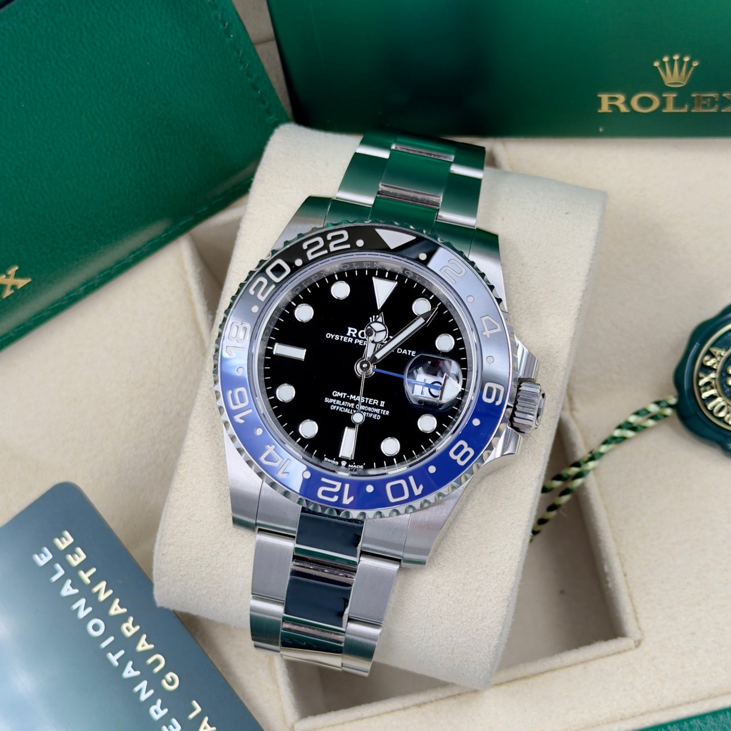 Rolex GMT-Master II Batman 126710BLNR - Full Set (2026)