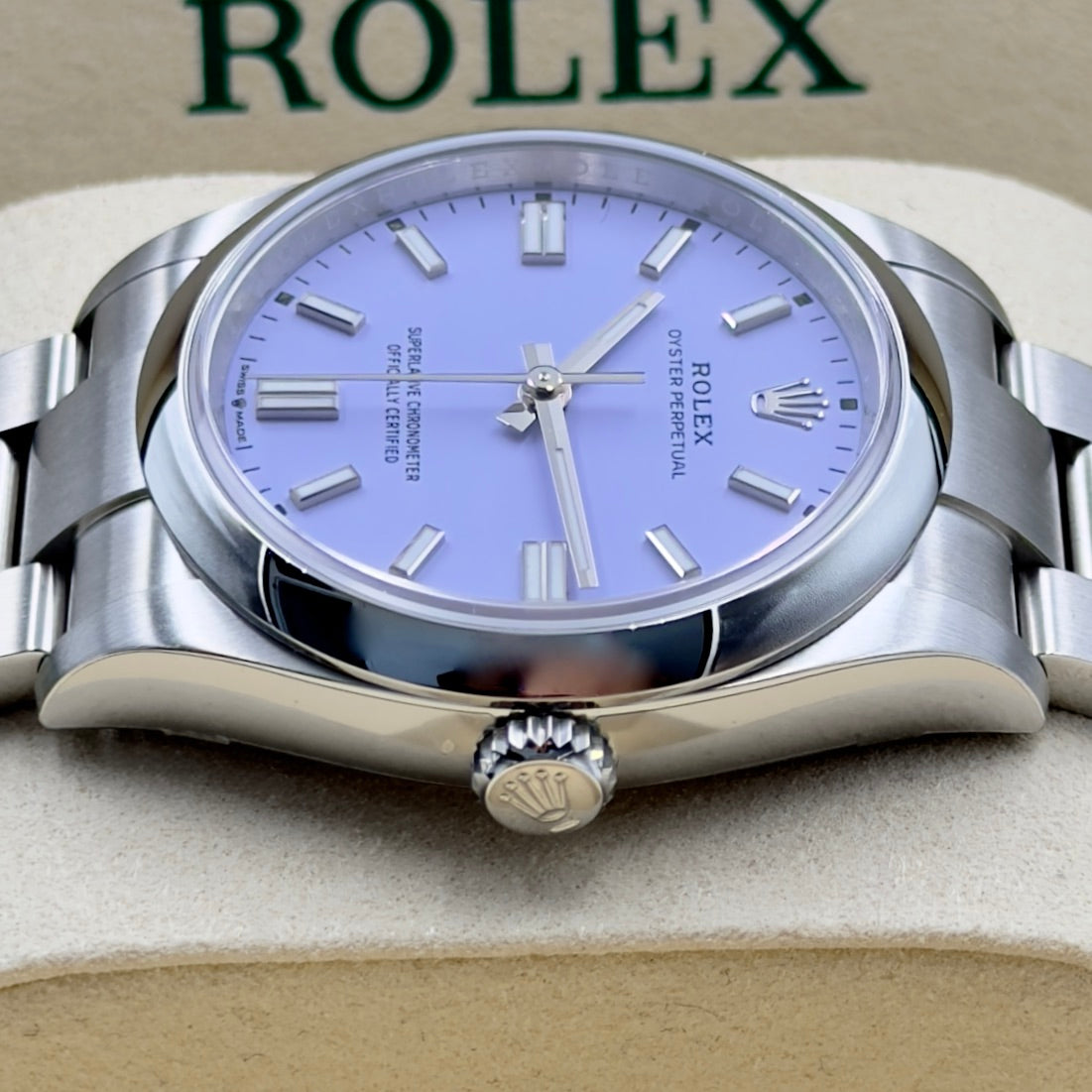Rolex Oyster Perpetual 36 Lavender 126000 - Full Set (2026)