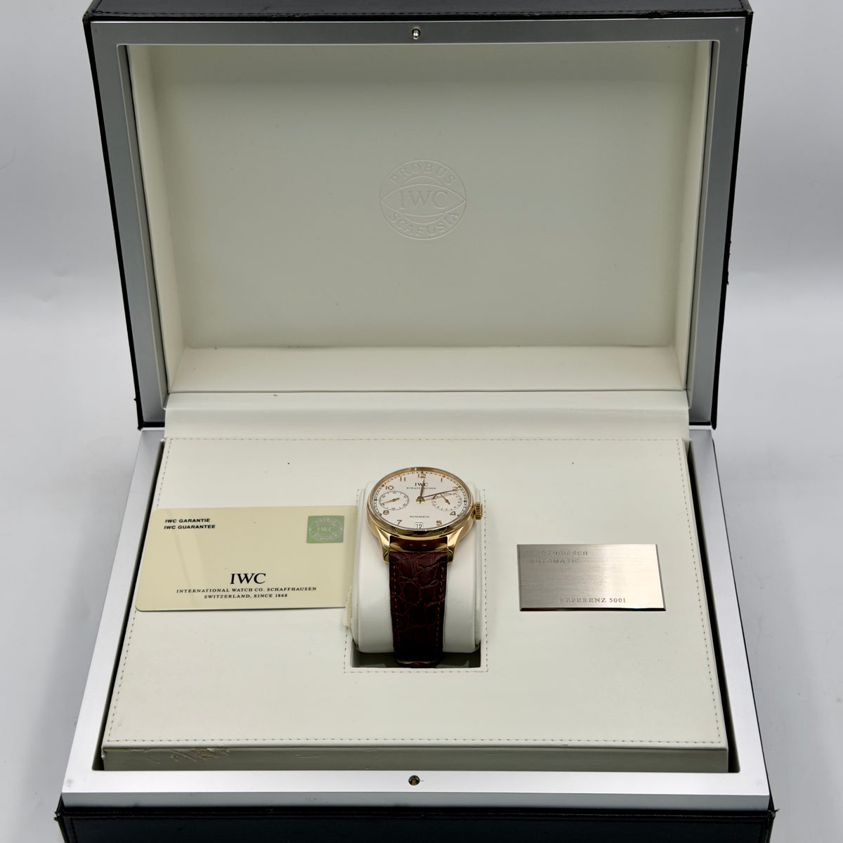 IWC Portuguese Automatic Rose Gold IW500101 - Full Set (2012)