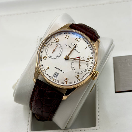 IWC Portuguese Automatic Rose Gold IW500101 - Full Set (2012)