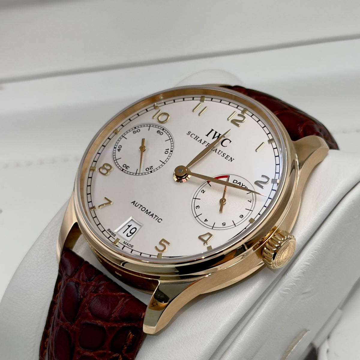 IWC Portuguese Automatic Rose Gold IW500101 - Full Set (2012)
