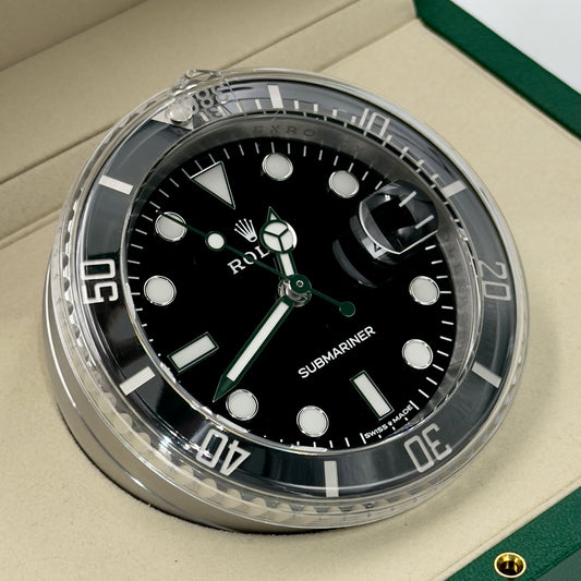 Rolex Submariner Date Desk Clock 909010LN - Full Set (2026)