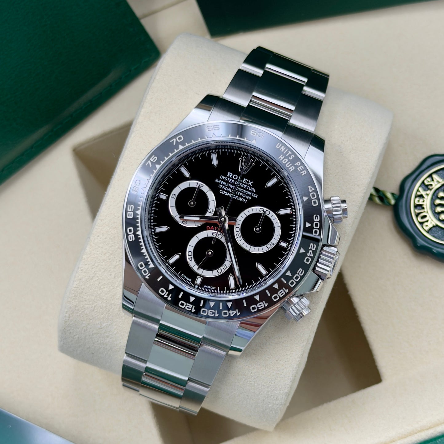 Rolex Daytona Black Dial 126500LN - Full Set (2026)