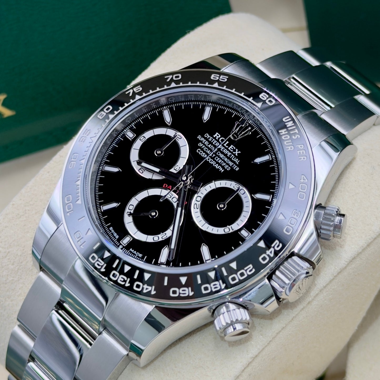 Rolex Daytona Black Dial 126500LN - Full Set (2026)