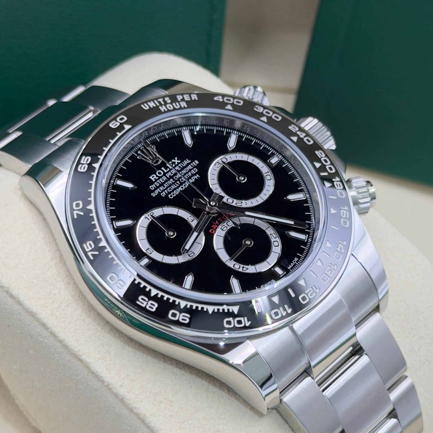 Rolex Daytona Black Dial 126500LN - Full Set (2026)