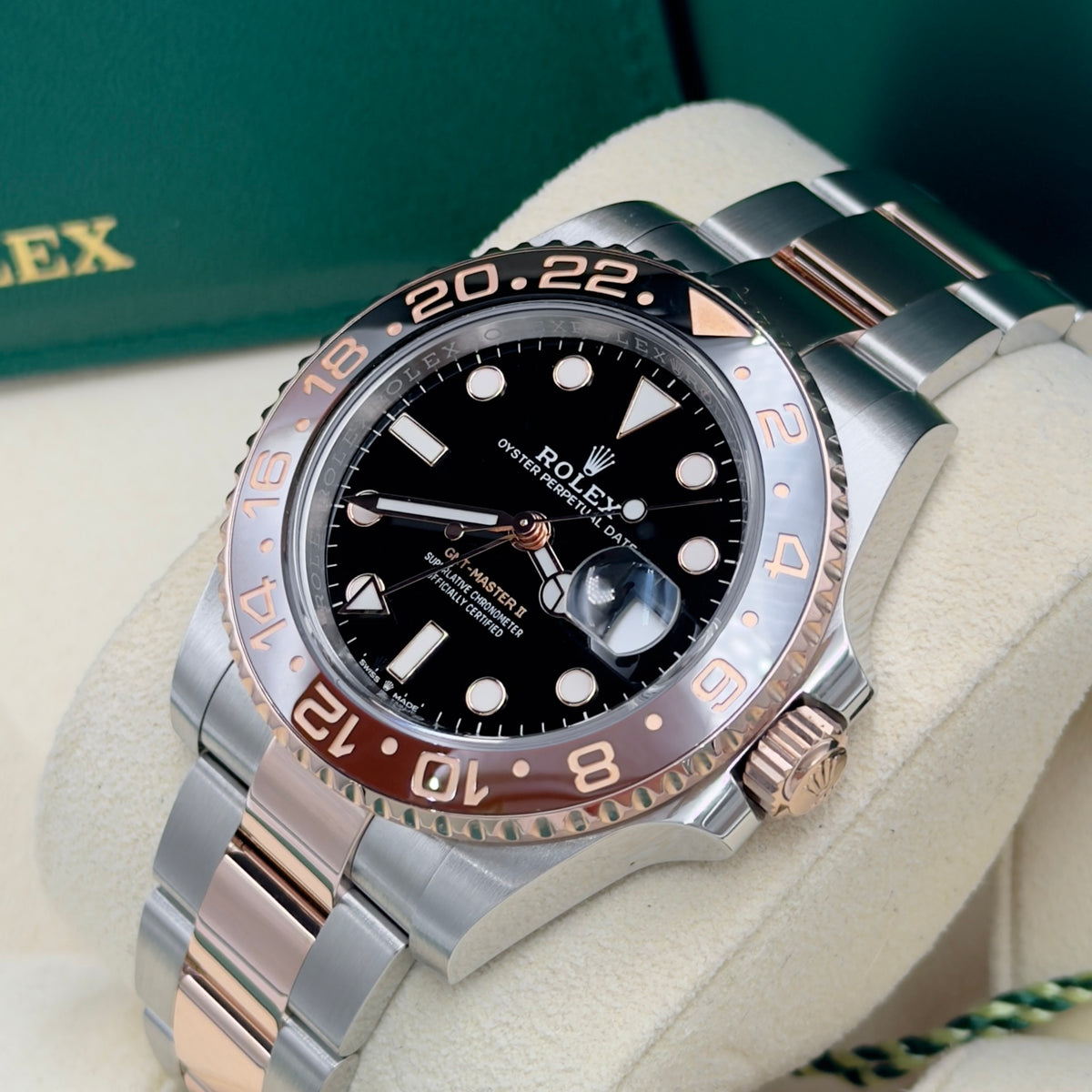 Rolex GMT-Master II Rootbeer 126711CHNR - Full Set (2020)