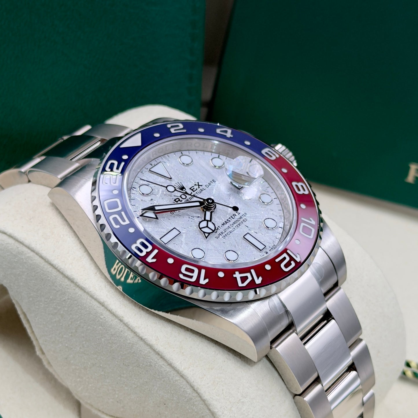 Rolex GMT-Master II Pepsi Meteorite Dial 126719BLRO - Full Set (2026)