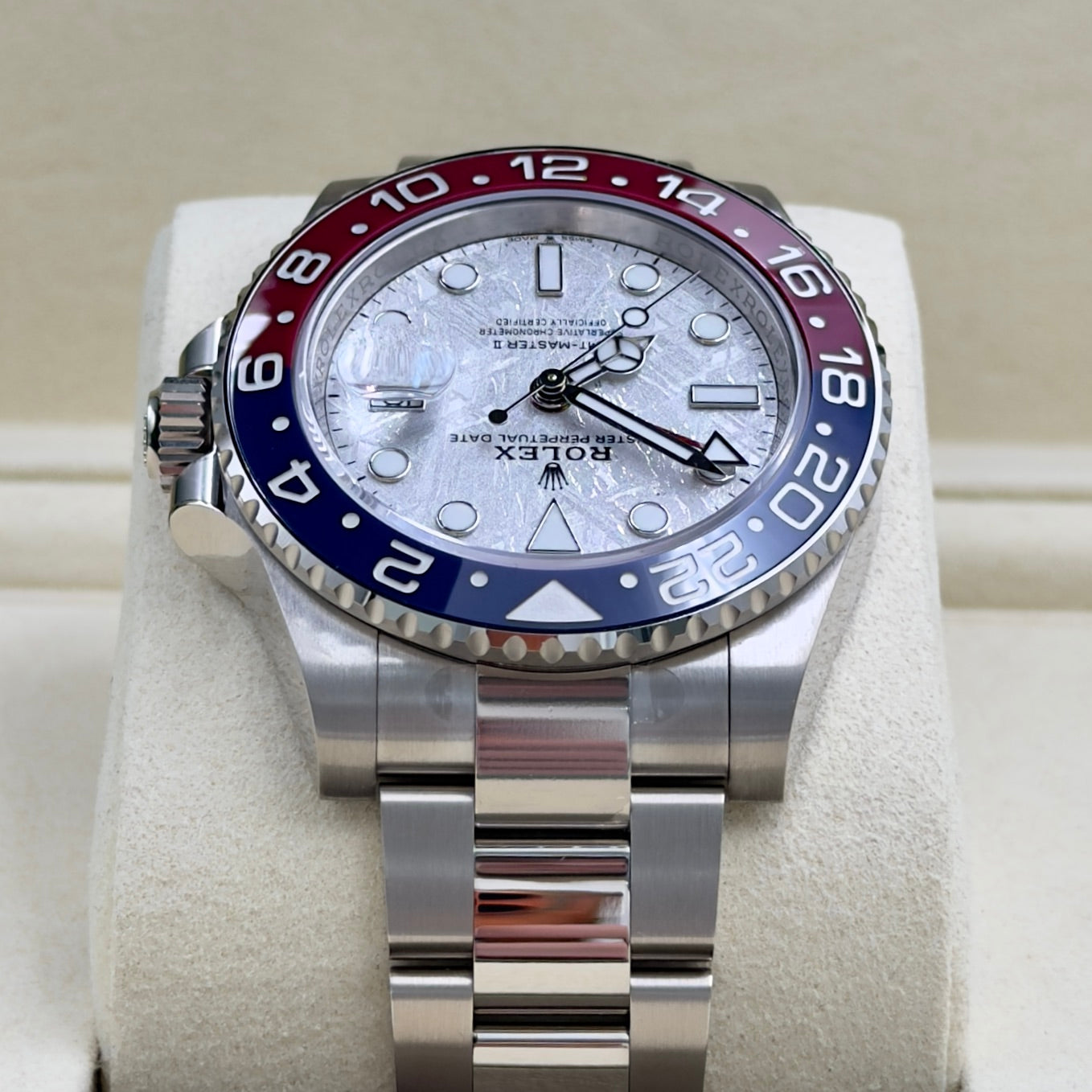 Rolex GMT-Master II Pepsi Meteorite Dial 126719BLRO - Full Set (2026)