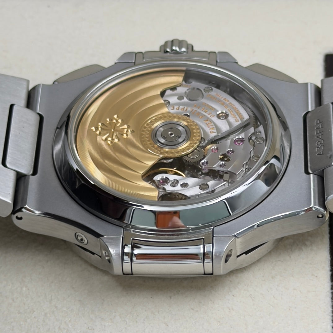 Patek Philippe Nautilus Black Dial 5980/1A-014 - Full Set (2014)