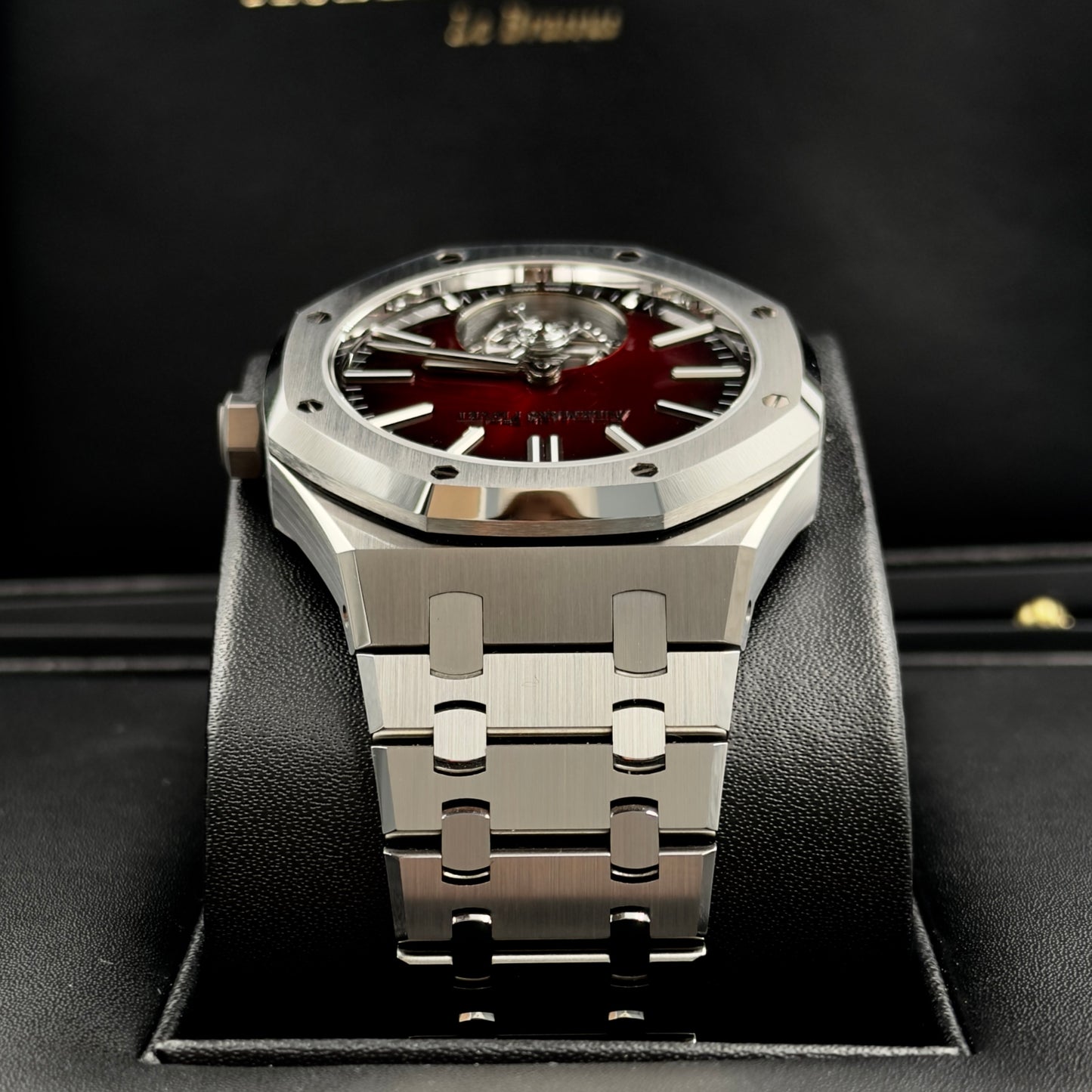 Audemars Piguet Royal Oak Red Dial Tourbillon 26730ST - Full Set (2024)