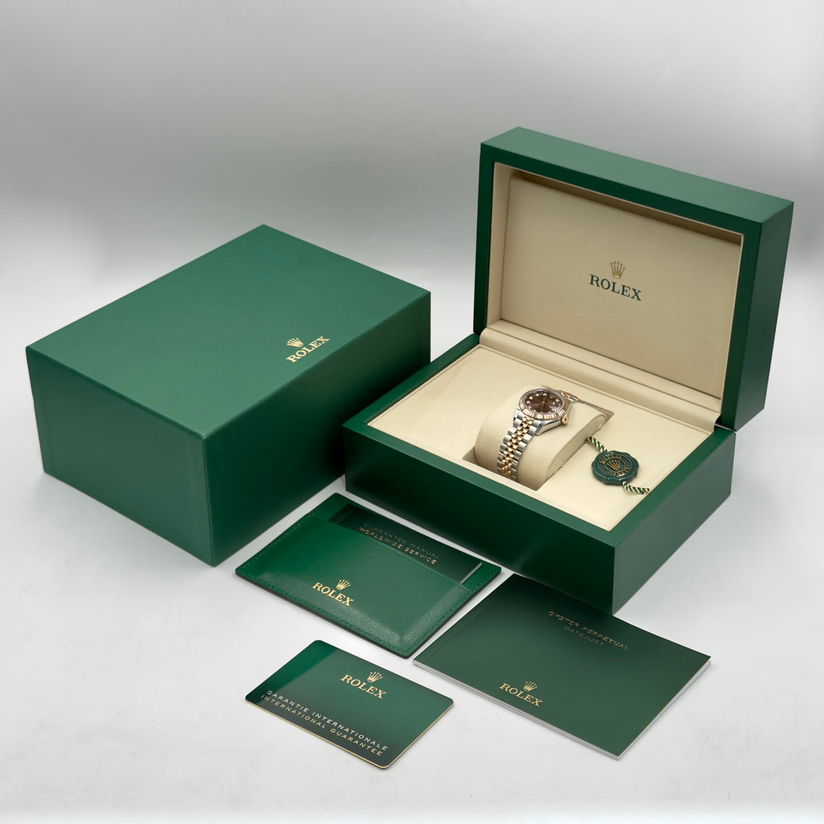 Rolex Lady-Datejust Chocolate Diamond Dial 279171 - Full Set (2026)