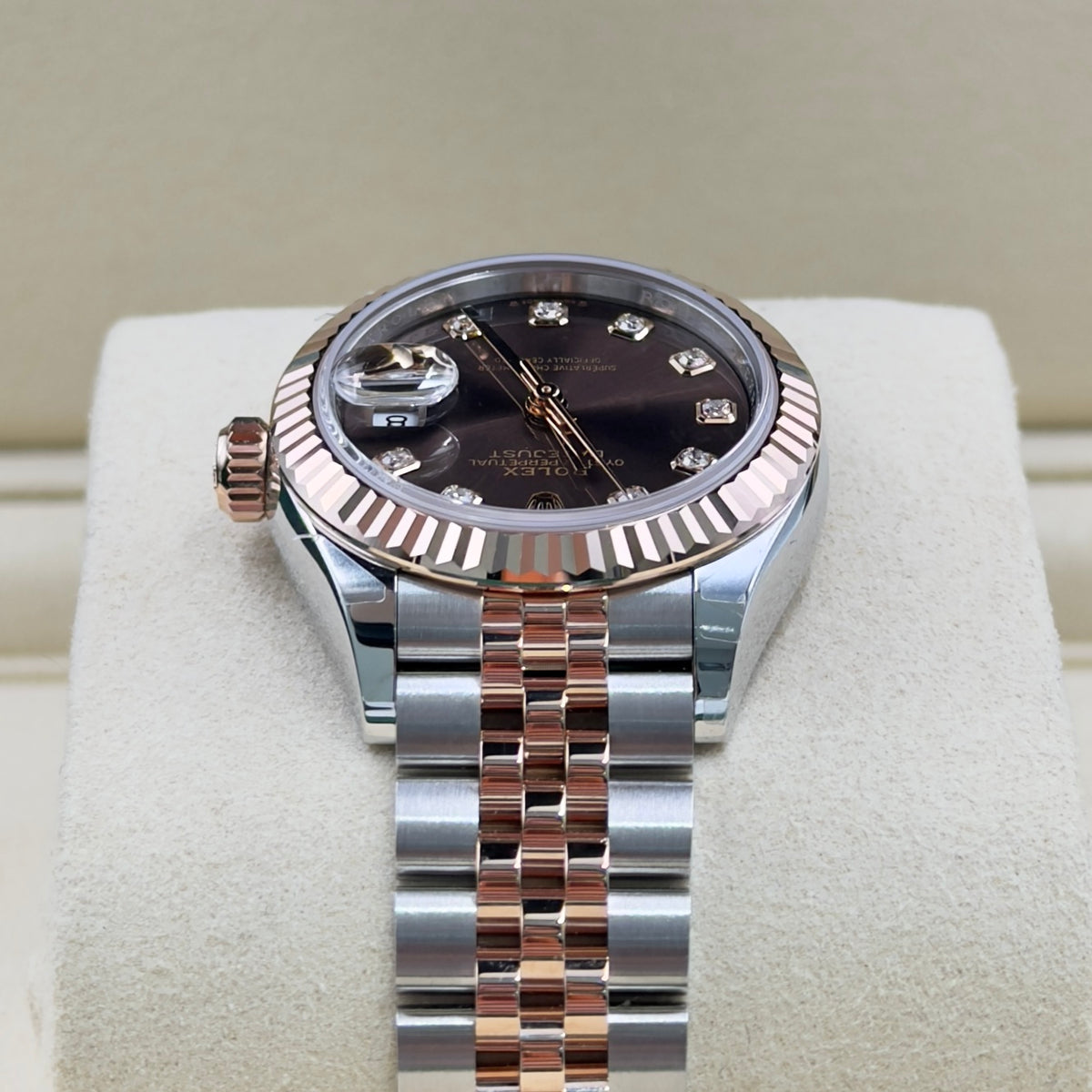 Rolex Lady-Datejust Chocolate Diamond Dial 279171 - Full Set (2026)