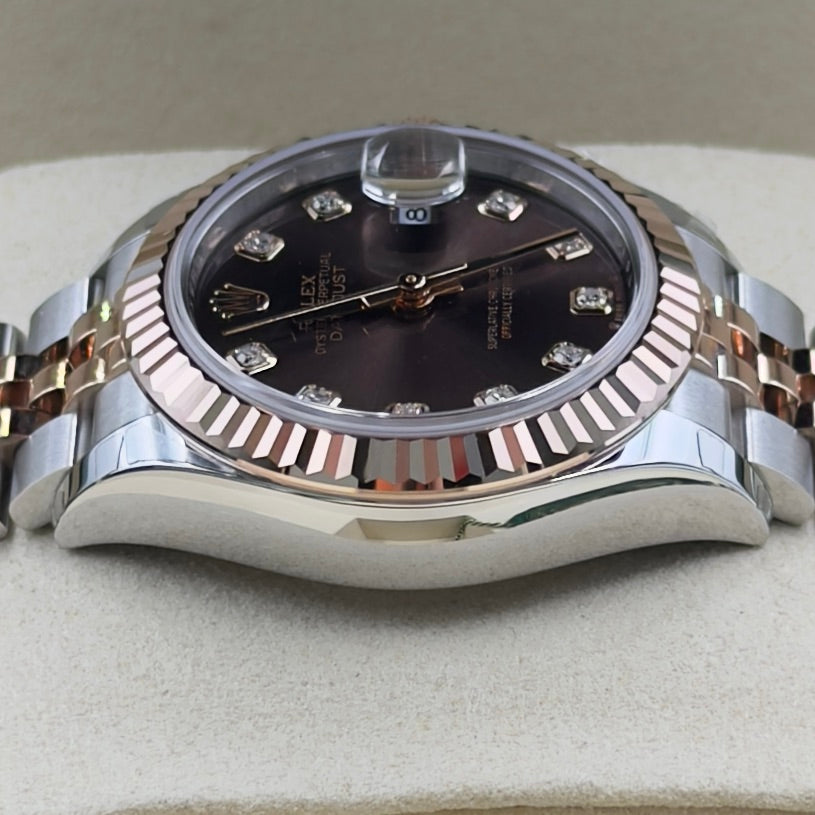 Rolex Lady-Datejust Chocolate Diamond Dial 279171 - Full Set (2026)