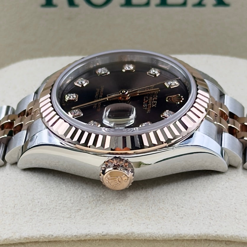 Rolex Lady-Datejust Chocolate Diamond Dial 279171 - Full Set (2026)