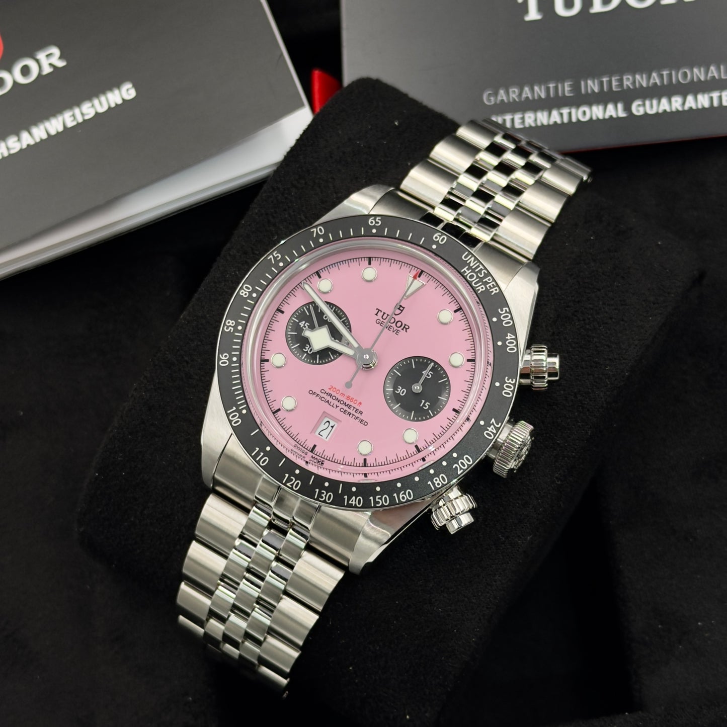 Tudor Black Bay Chrono Pink M79360N-0019 - Full Set (2026)