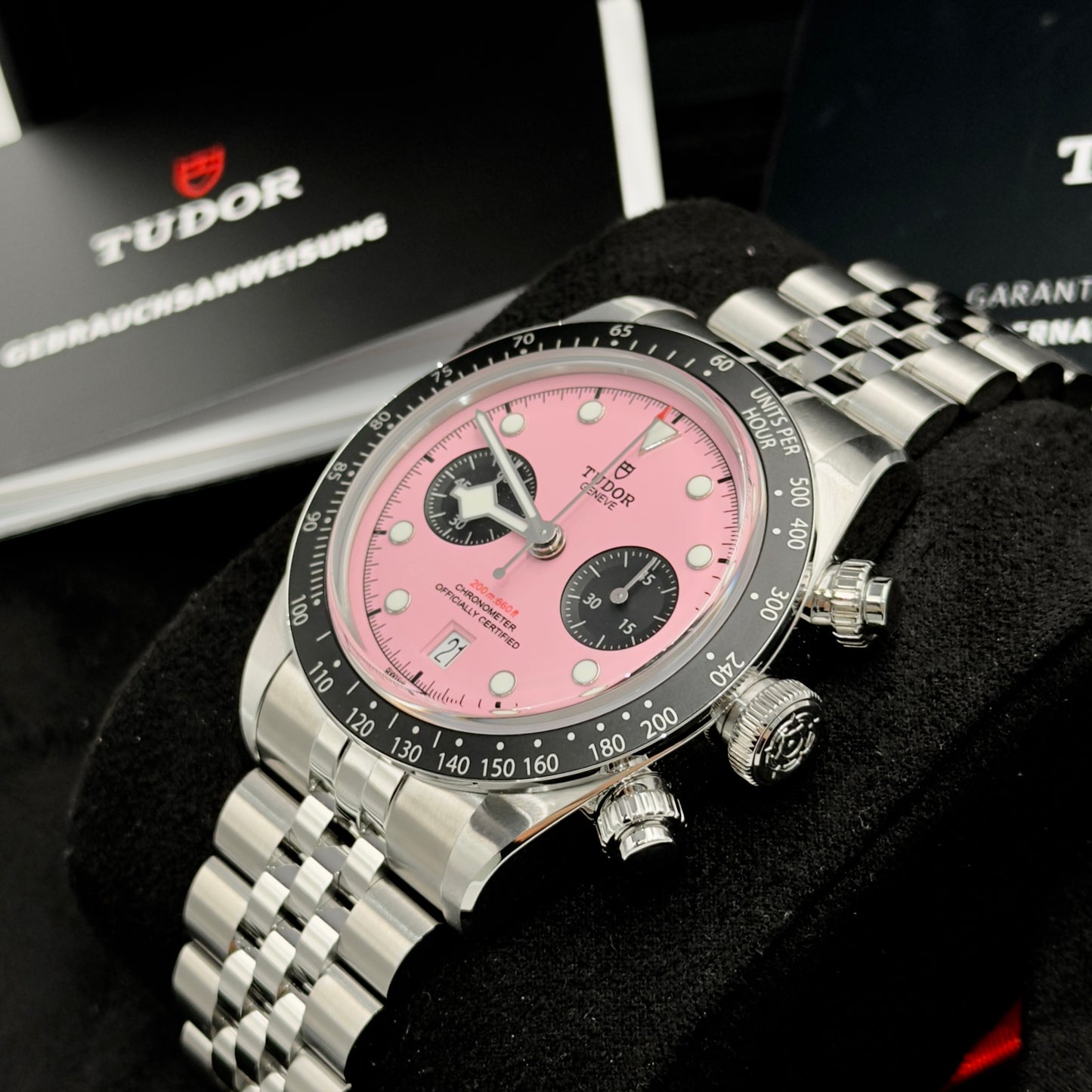 Tudor Black Bay Chrono Pink M79360N-0019 - Full Set (2026)