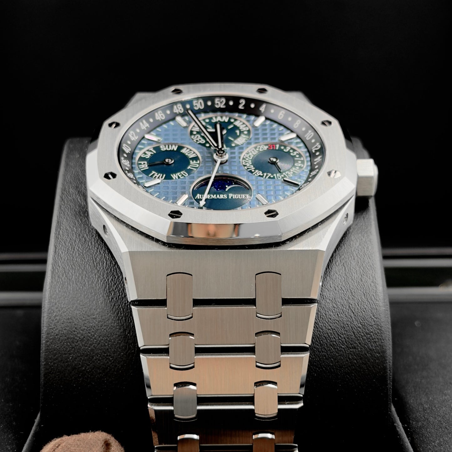 Audemars Piguet Royal Oak Perpetual Calendar Blue Dial 26574ST - Full Set (2023)