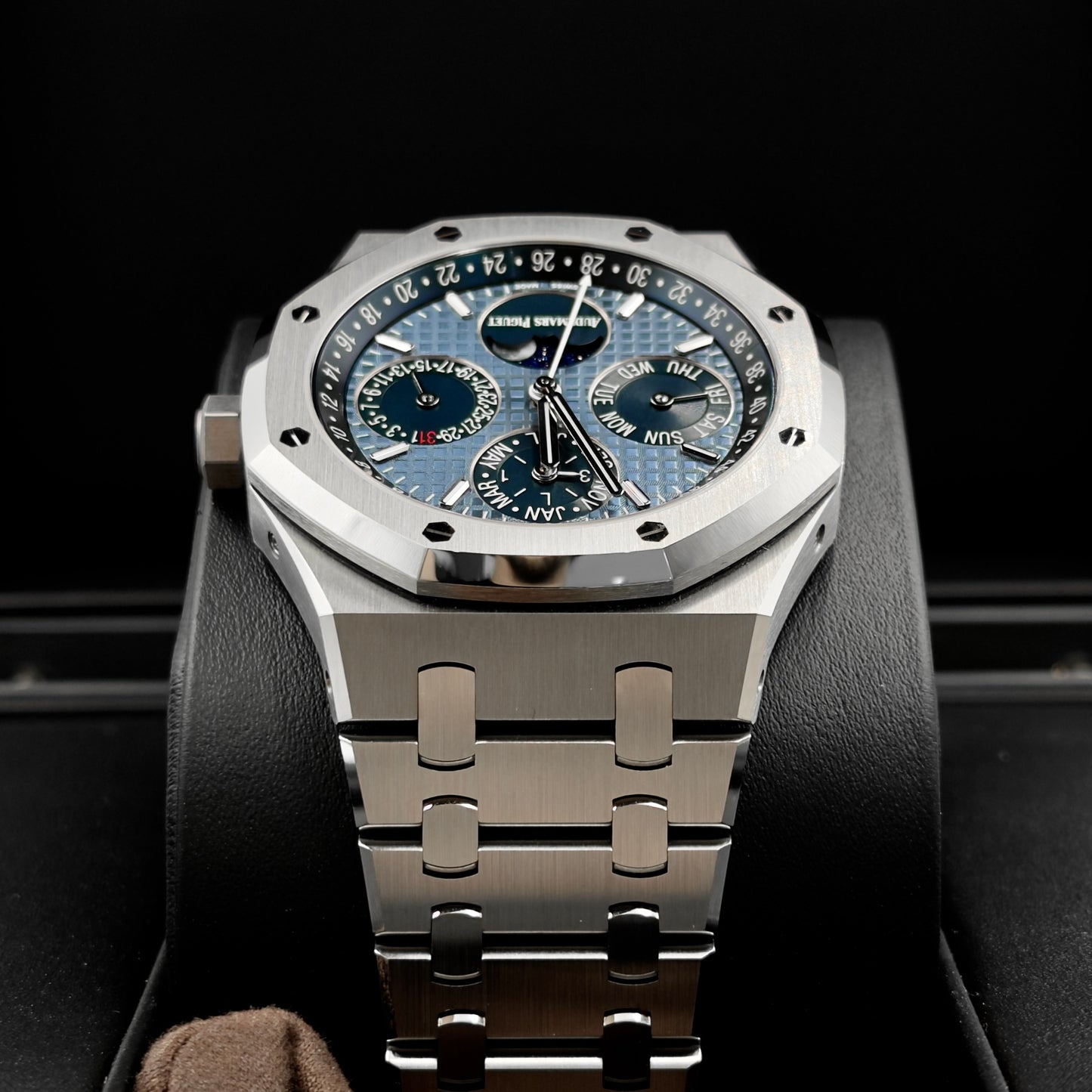 Audemars Piguet Royal Oak Perpetual Calendar Blue Dial 26574ST - Full Set (2023)