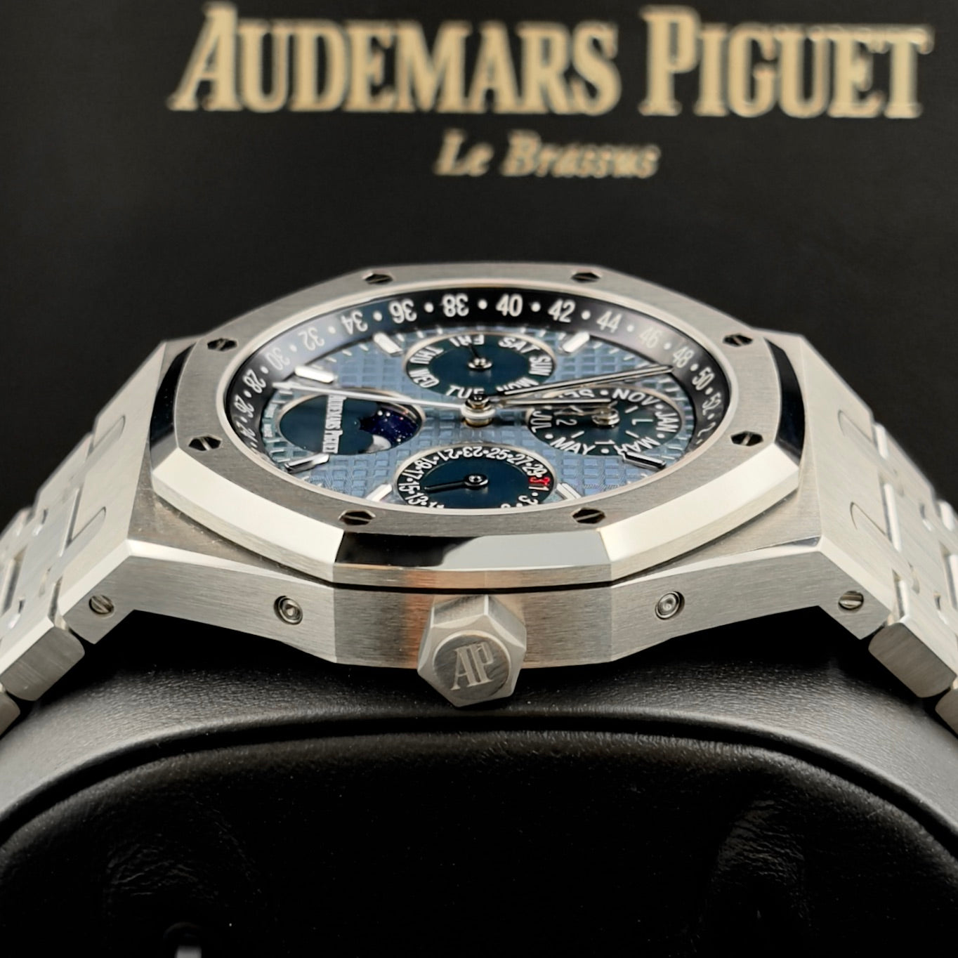 Audemars Piguet Royal Oak Perpetual Calendar Blue Dial 26574ST - Full Set (2023)