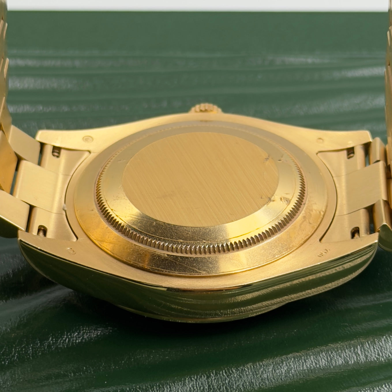 Rolex Day-Date II Ruby Dial 218238 - Full Set (2014)