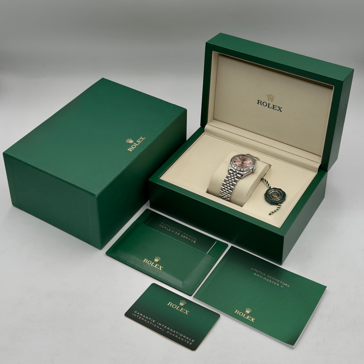 Rolex Datejust 31 Pink Roman Dial 278274 - Full Set (2026)