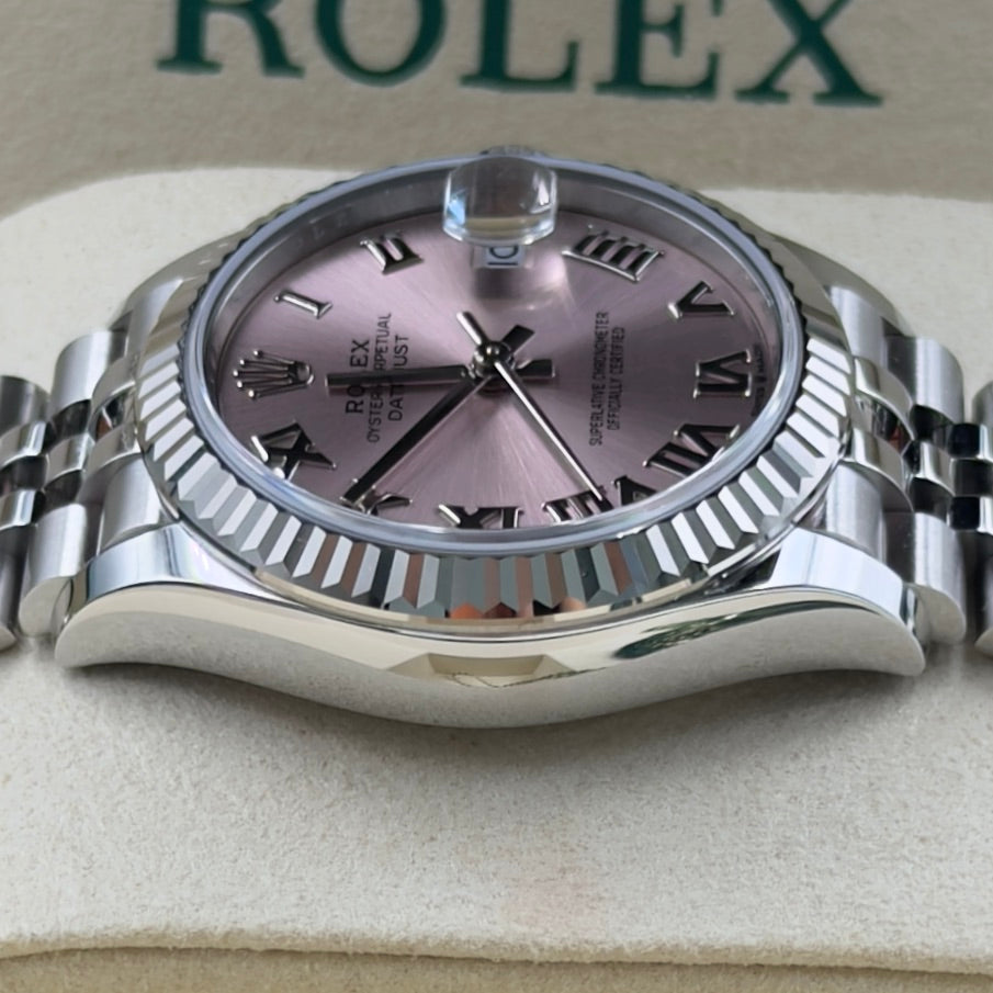 Rolex Datejust 31 Pink Roman Dial 278274 - Full Set (2026)