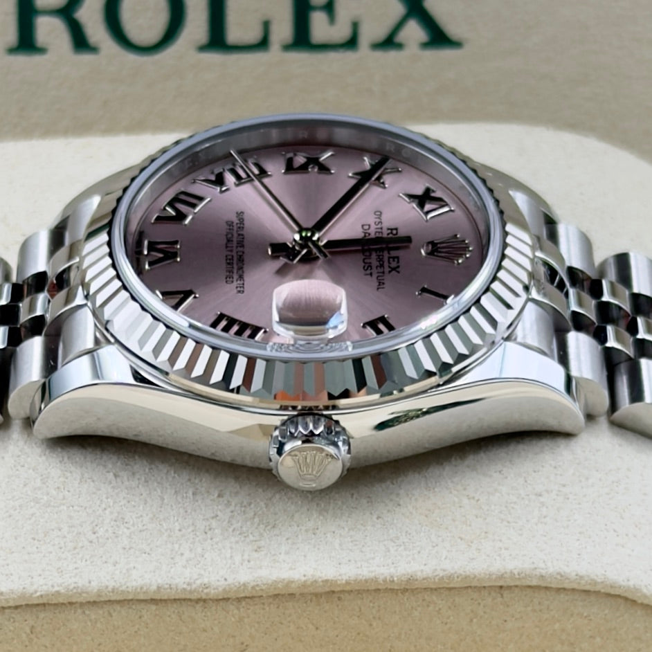 Rolex Datejust 31 Pink Roman Dial 278274 - Full Set (2026)