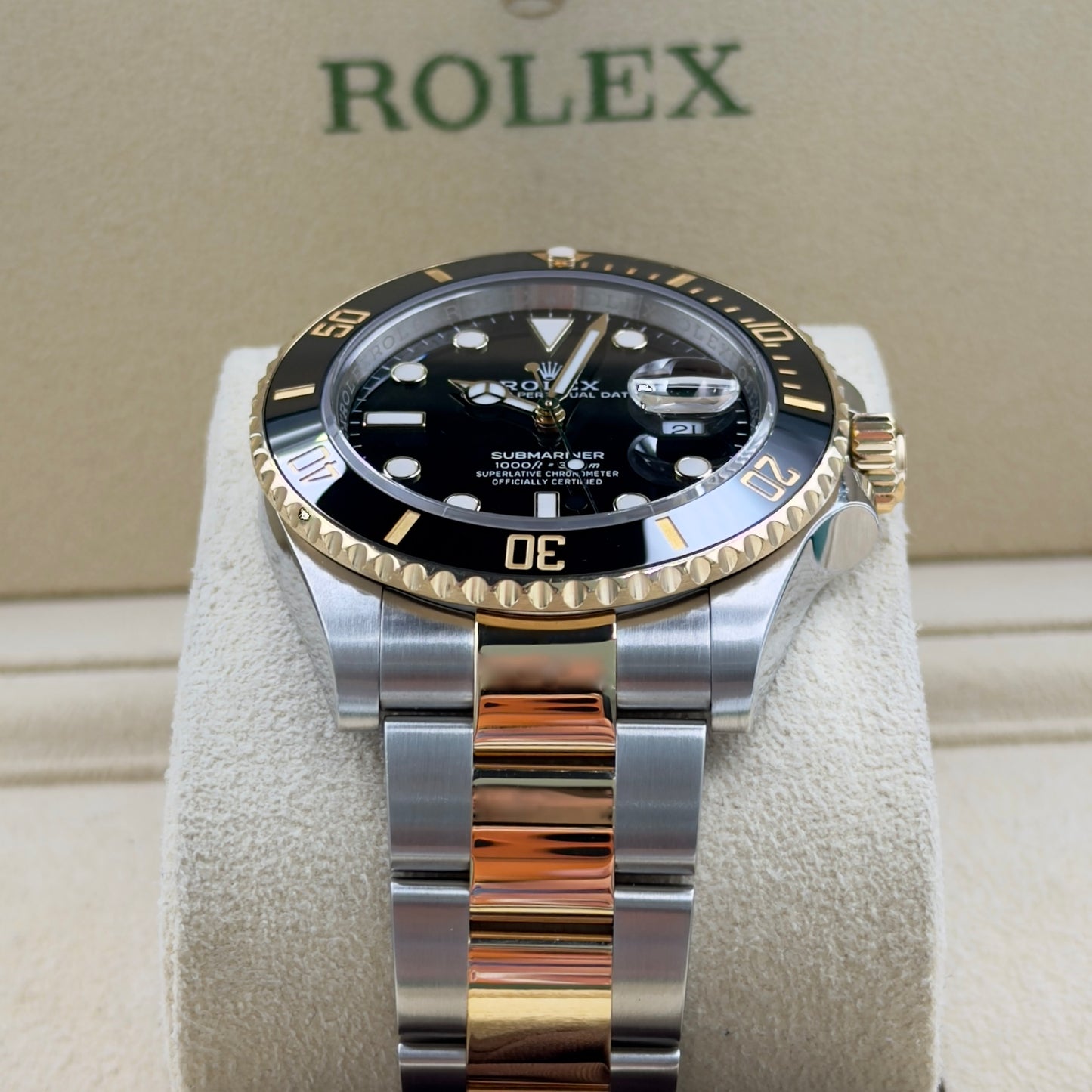 Rolex Submariner Date Black Dial Steel and Gold 126613LN - Full Set (2022)