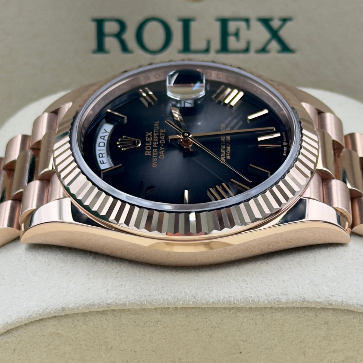 Rolex Day-Date Ombré 228235 - Full Set (2025)