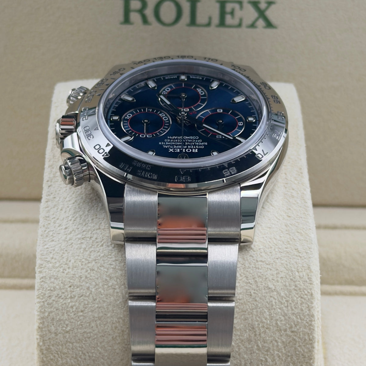 Rolex Daytona White Gold Blue Dial 116509 - Full Set (2022)