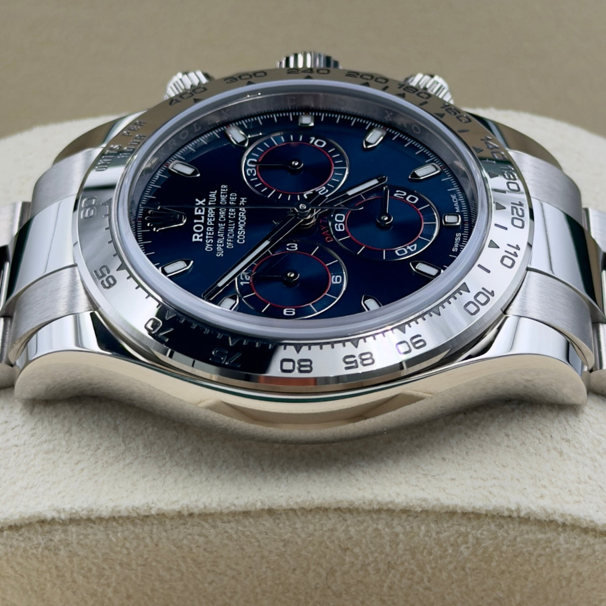 Rolex Daytona White Gold Blue Dial 116509 - Full Set (2022)
