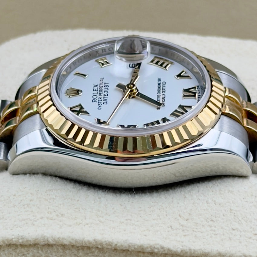 Rolex Lady-Datejust 26 White Roman Numeral Dial 179173 - Full Set (2012)