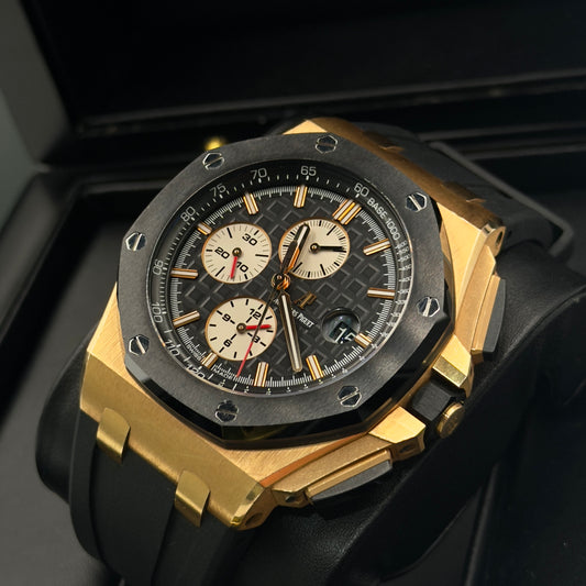 Audemars Piguet Royal Oak Offshore Rose Gold Ceramic Bezel 26400RO - Full Set (2013)
