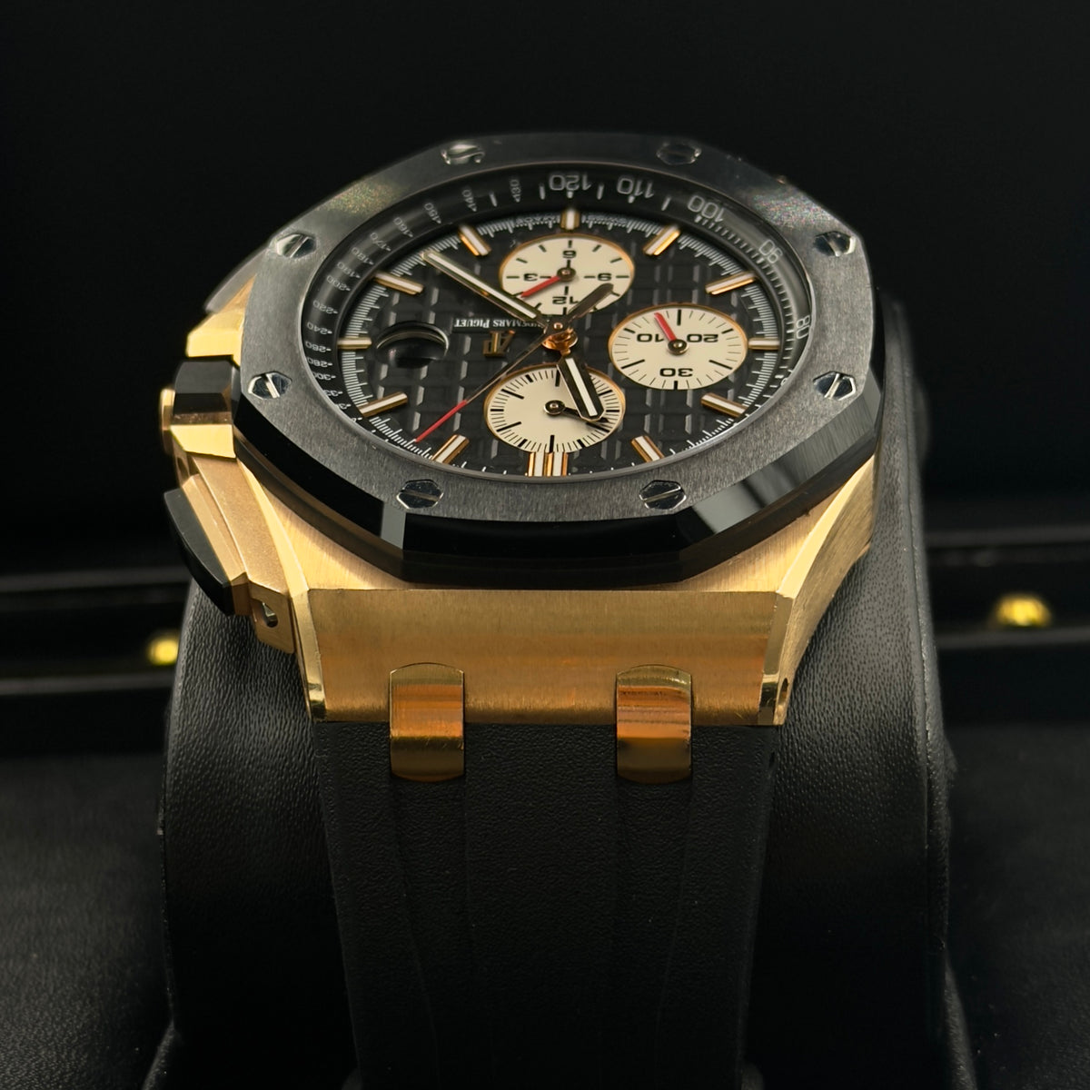 Audemars Piguet Royal Oak Offshore Rose Gold Ceramic Bezel 26400RO - Full Set (2013)