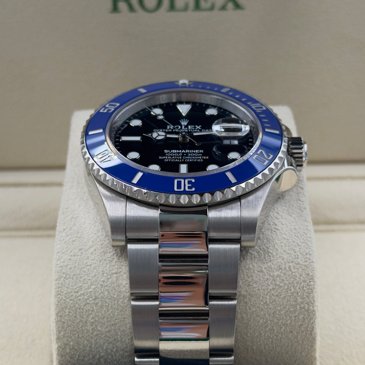 Rolex Submariner Date "Smurf" 126619LB - Full Set (2022)