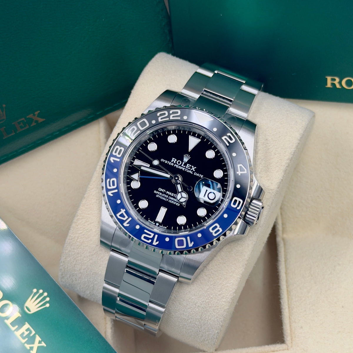 Rolex GMT-Master II Batman 126710BLNR - Full Set (2022)