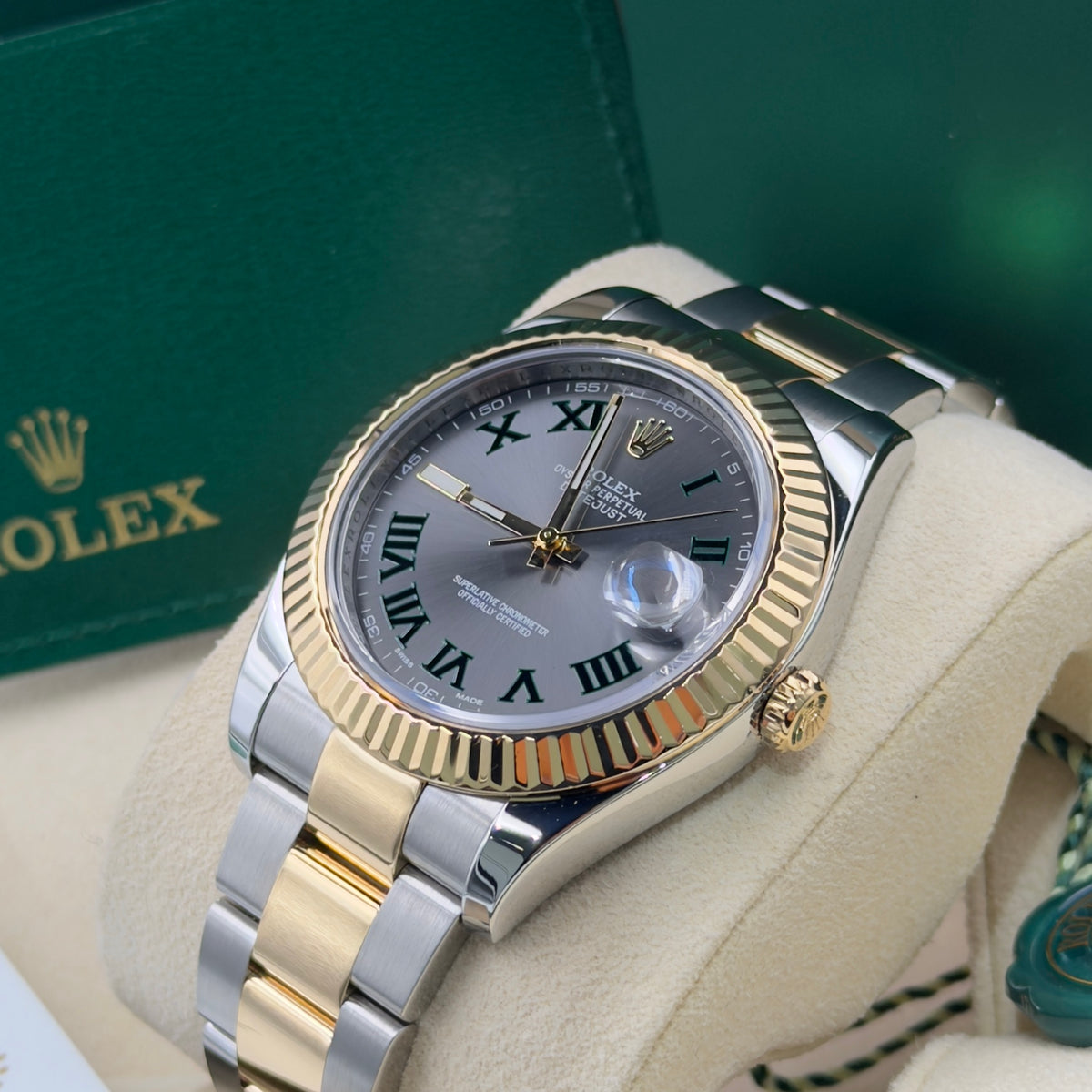 Rolex Datejust II Wimbledon 116333 - Full Set (2014)