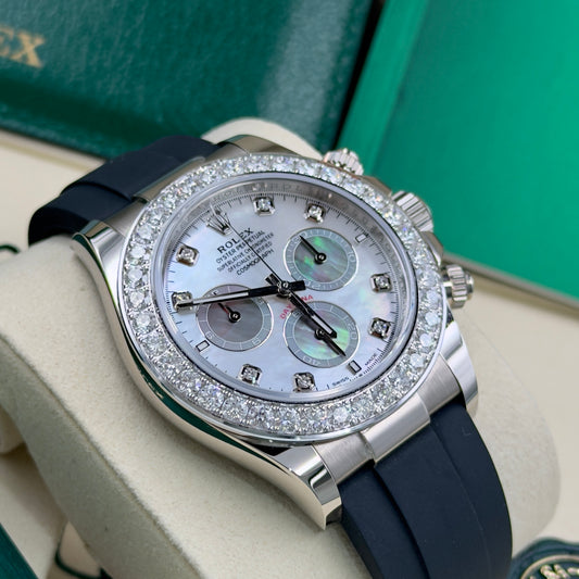 Rolex Daytona Mother of Pearl (MOP) Oysterflex - Full Set (2026)