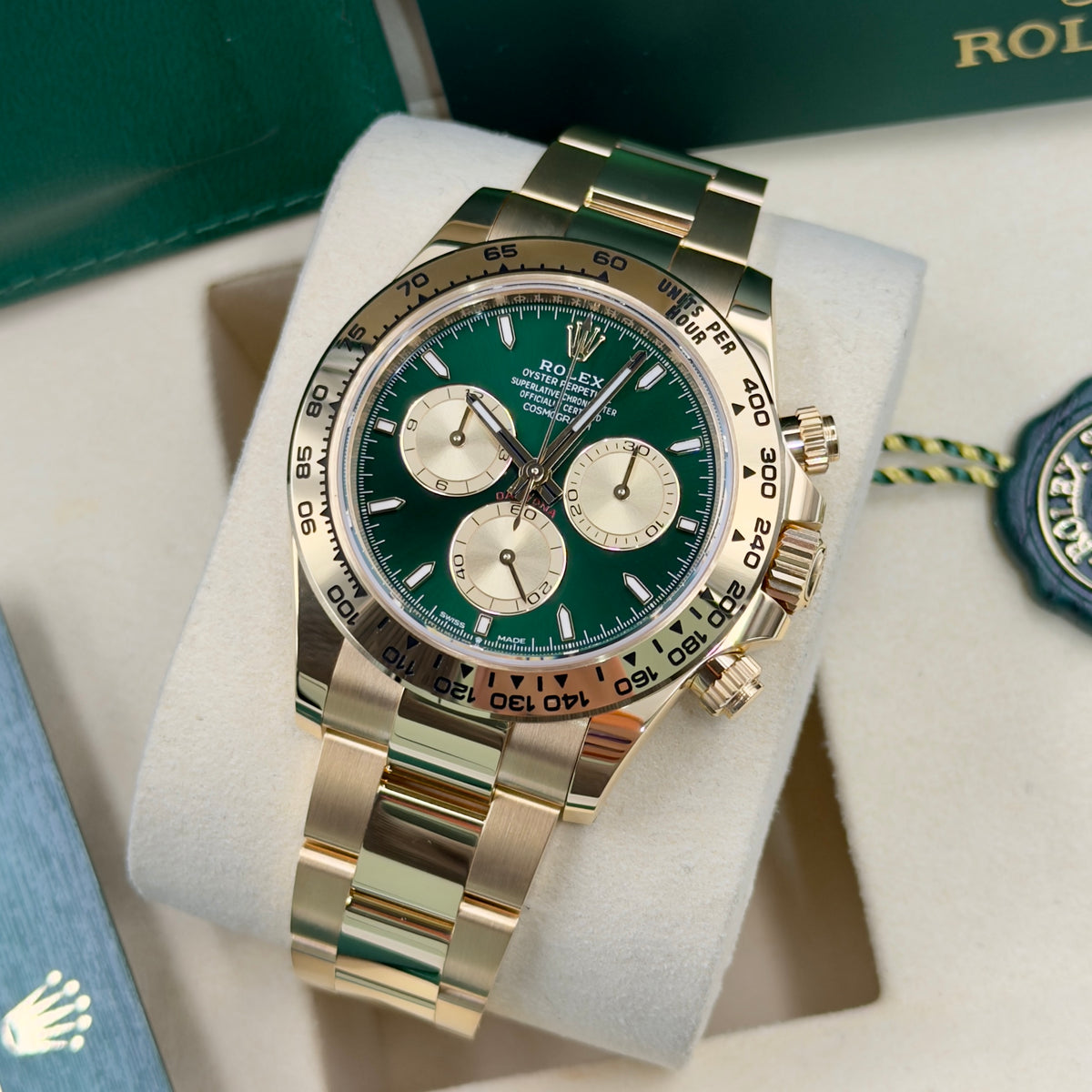 Rolex Daytona Green Dial 'John Mayer 2.0' 126508 - Full Set (2026)