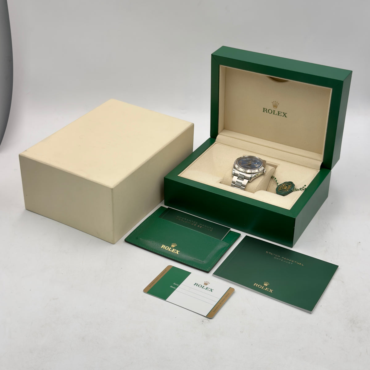 Rolex Datejust II Azzurro 116334 - Full Set (2012)