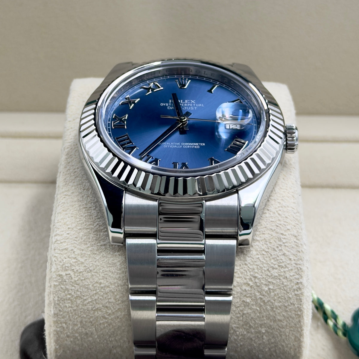 Rolex Datejust II Azzurro 116334 - Full Set (2012)