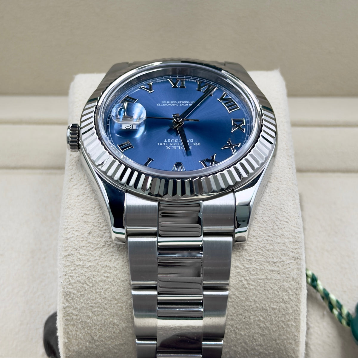 Rolex Datejust II Azzurro 116334 - Full Set (2012)