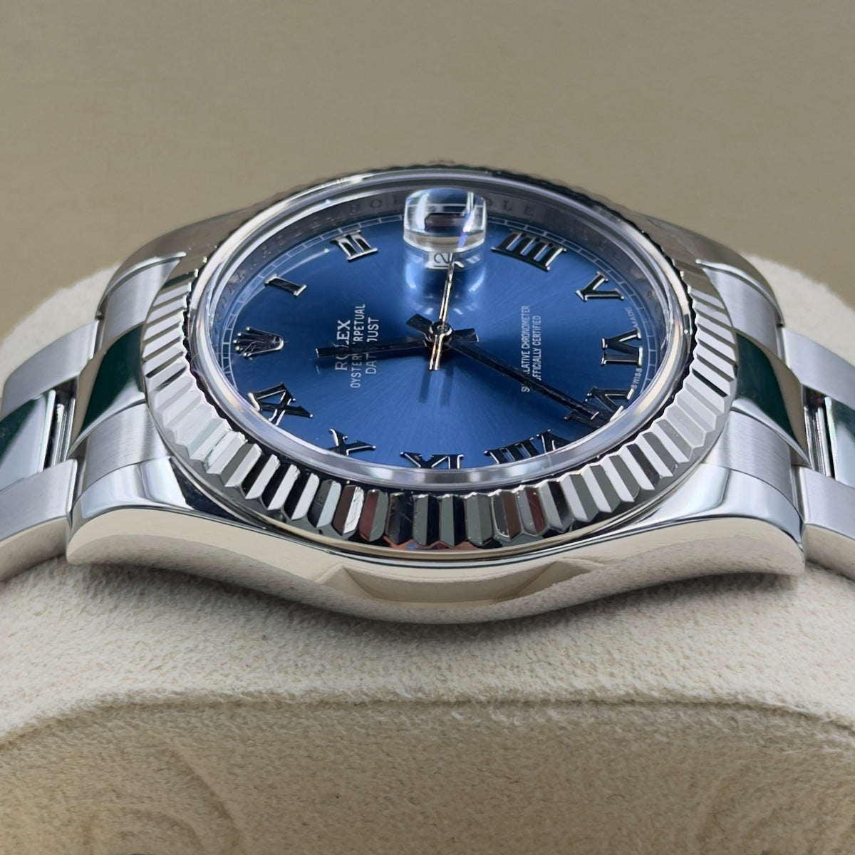 Rolex Datejust II Azzurro 116334 - Full Set (2012)