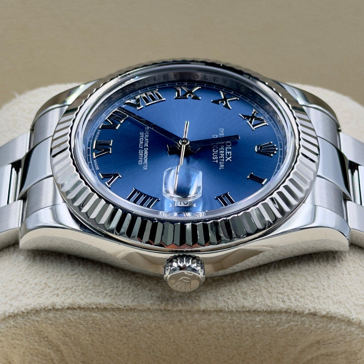 Rolex Datejust II Azzurro 116334 - Full Set (2012)
