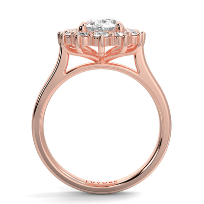 Diana - Cluster Halo - Ring Mount