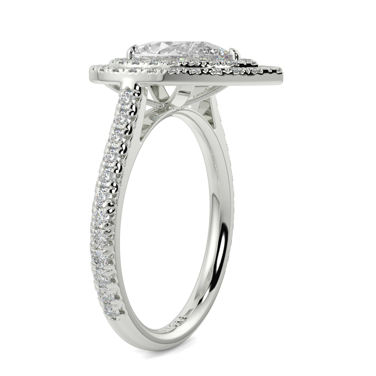 Lyra - Double Halo - Ring Mount