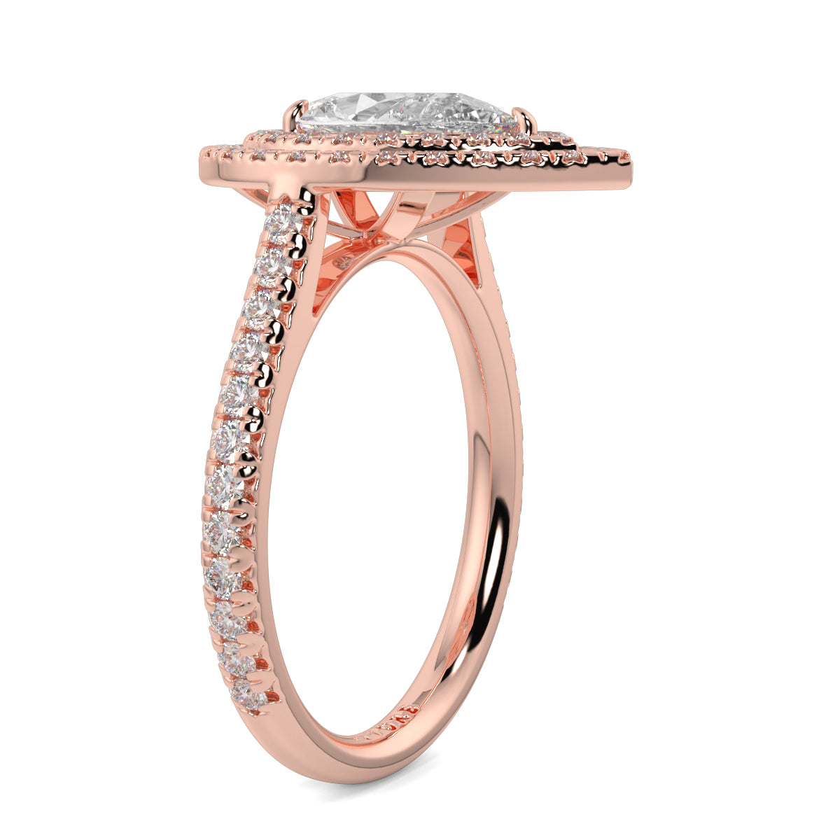 Lyra - Double Halo - Ring Mount