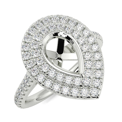 Lyra - Double Halo - Ring Mount